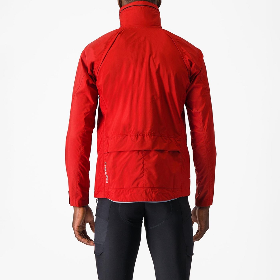 Chamarras Castelli TRAIL GT Hombre Rojos | 123056-IYD