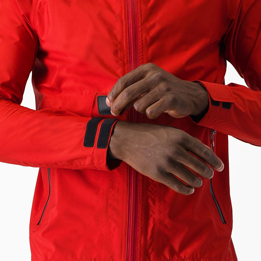 Chamarras Castelli TRAIL GT Hombre Rojos | 123056-IYD