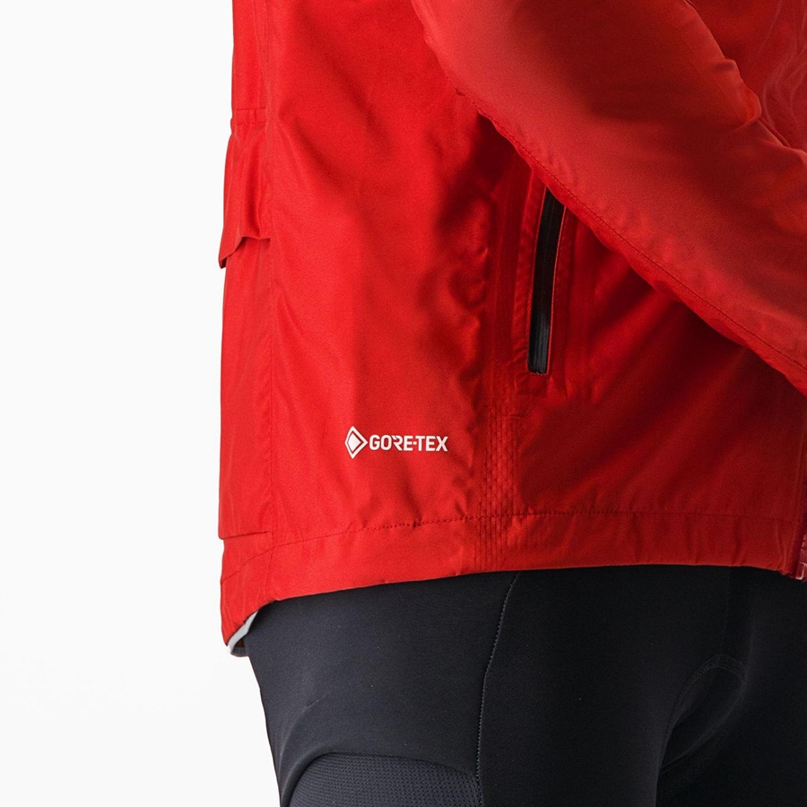 Chamarras Castelli TRAIL GT Hombre Rojos | 123056-IYD