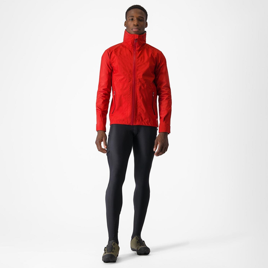 Chamarras Castelli TRAIL GT Hombre Rojos | 123056-IYD