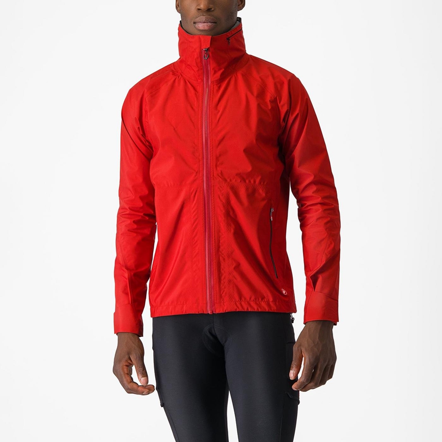 Chamarras Castelli TRAIL GT Hombre Rojos | 123056-IYD