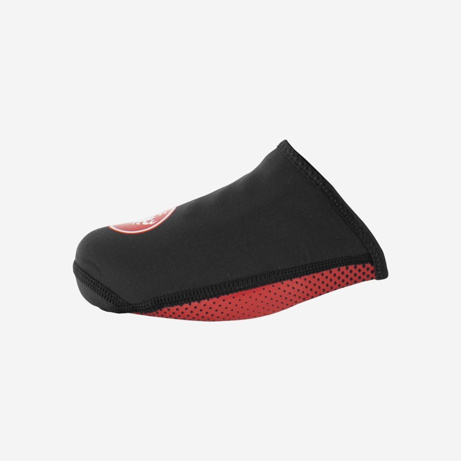 Cubrezapatos Castelli TOE THINGY 2 Hombre Negros | 14MXPDQSZ