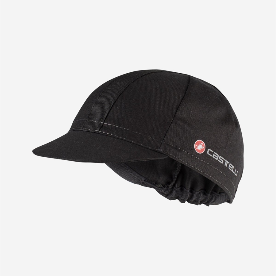 Gorra Castelli ENDURANCE Hombre Negros | 319625-WHR