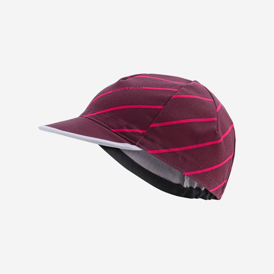 Gorra Castelli SPEED STRADA Hombre Vino | 849231-RPM