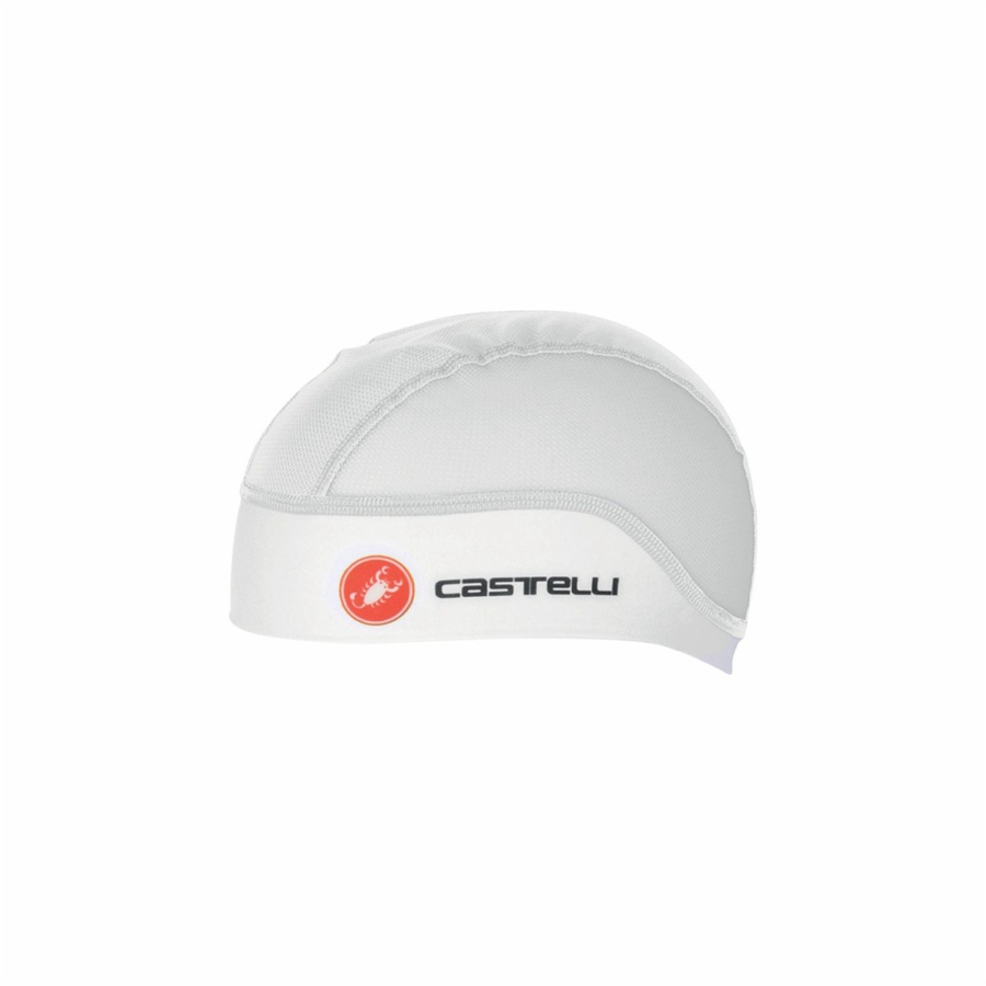 Gorra Castelli SUMMER SKULL Hombre Blancos | 178903-HJO