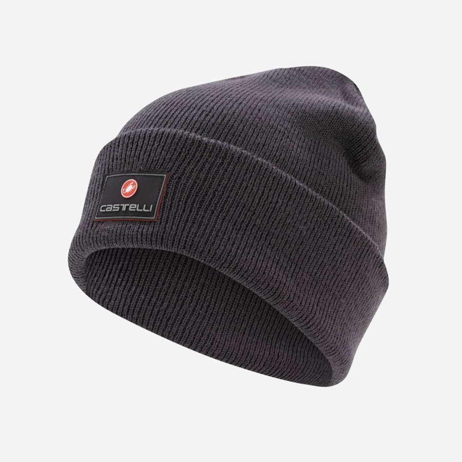 Gorro Castelli PODIOFIRMA Hombre Grises Oscuro | 016734-KAV