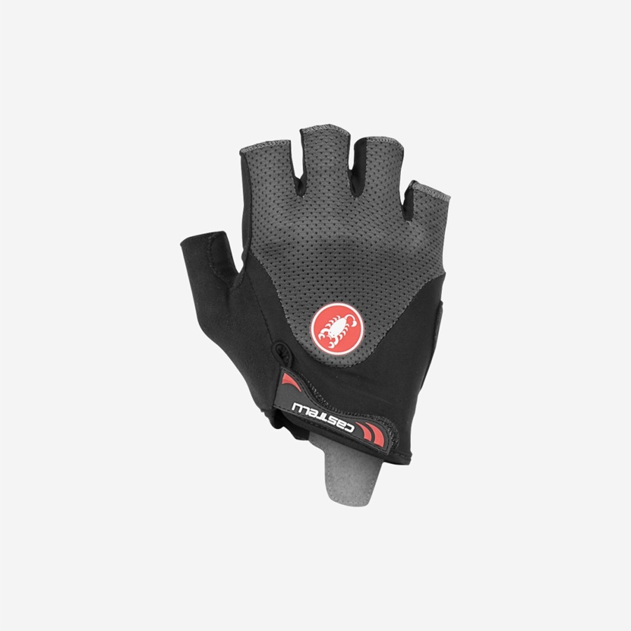 Guantes Castelli ARENBERG GEL 2 Hombre Grises Oscuro | 315928-YSF