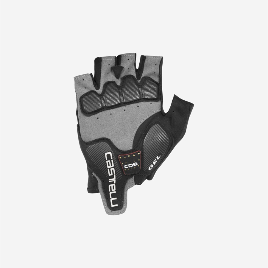 Guantes Castelli ARENBERG GEL 2 Hombre Negros Blancos | 571948-HOP