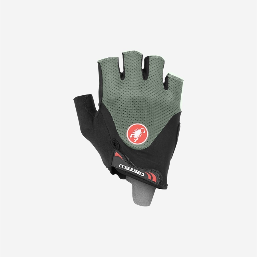 Guantes Castelli ARENBERG GEL 2 Hombre Verdes | 719532-WPA