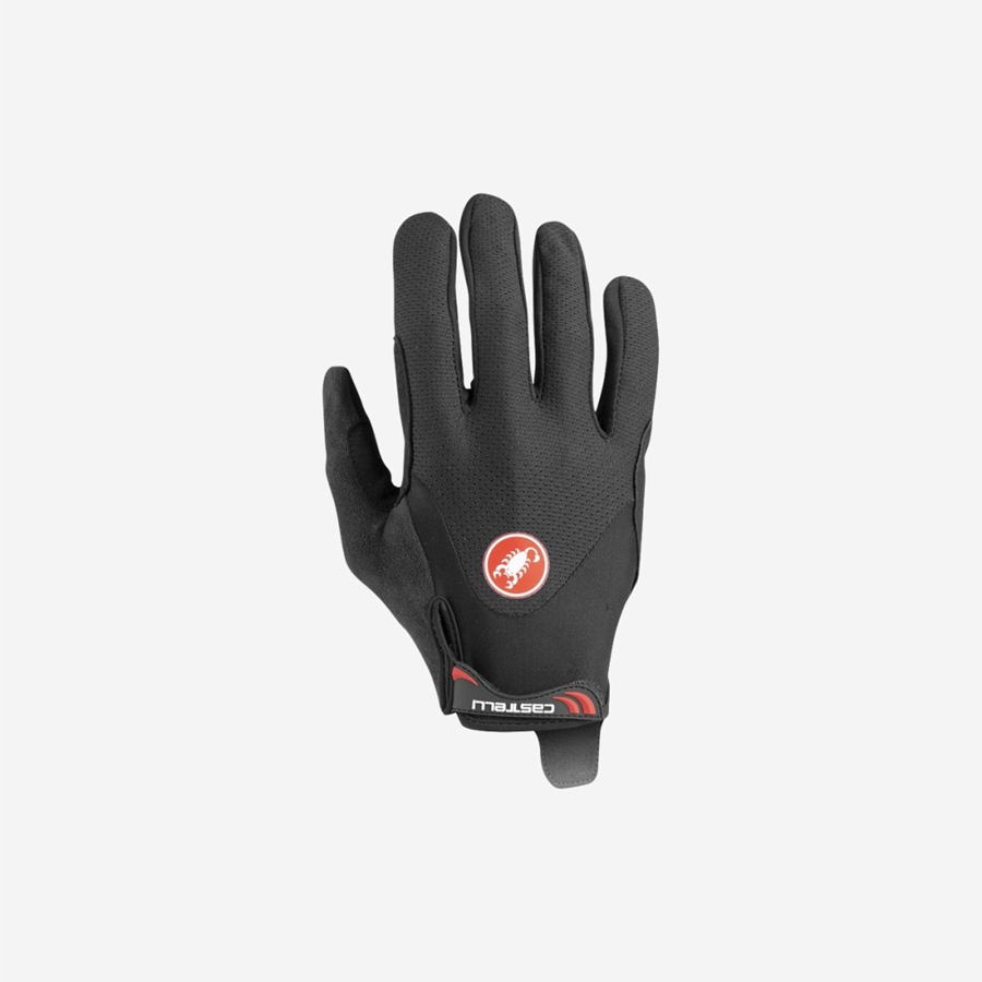 Guantes Castelli ARENBERG GEL LF Hombre Negros | 670145-BOC