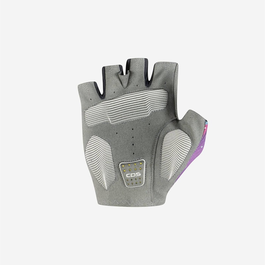 Guantes Castelli COMPETIZIONE 2 Hombre Multicolor Morados | 509342-MCU