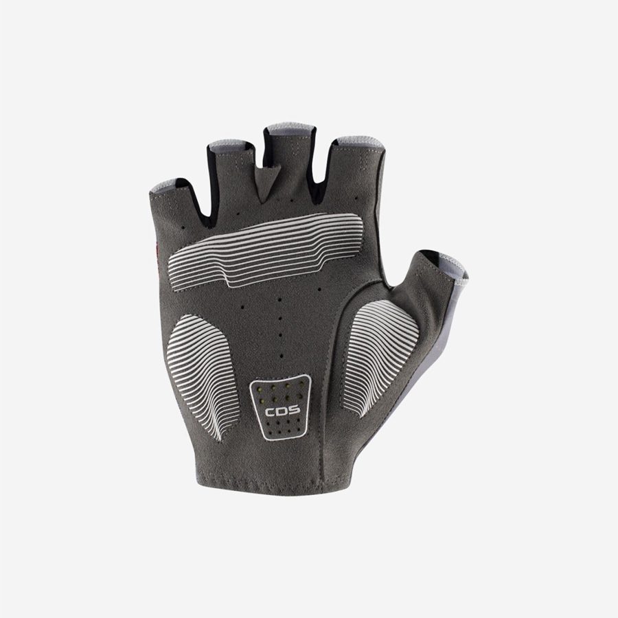 Guantes Castelli COMPETIZIONE 2 Hombre Plateados Grises | 428603-CWO