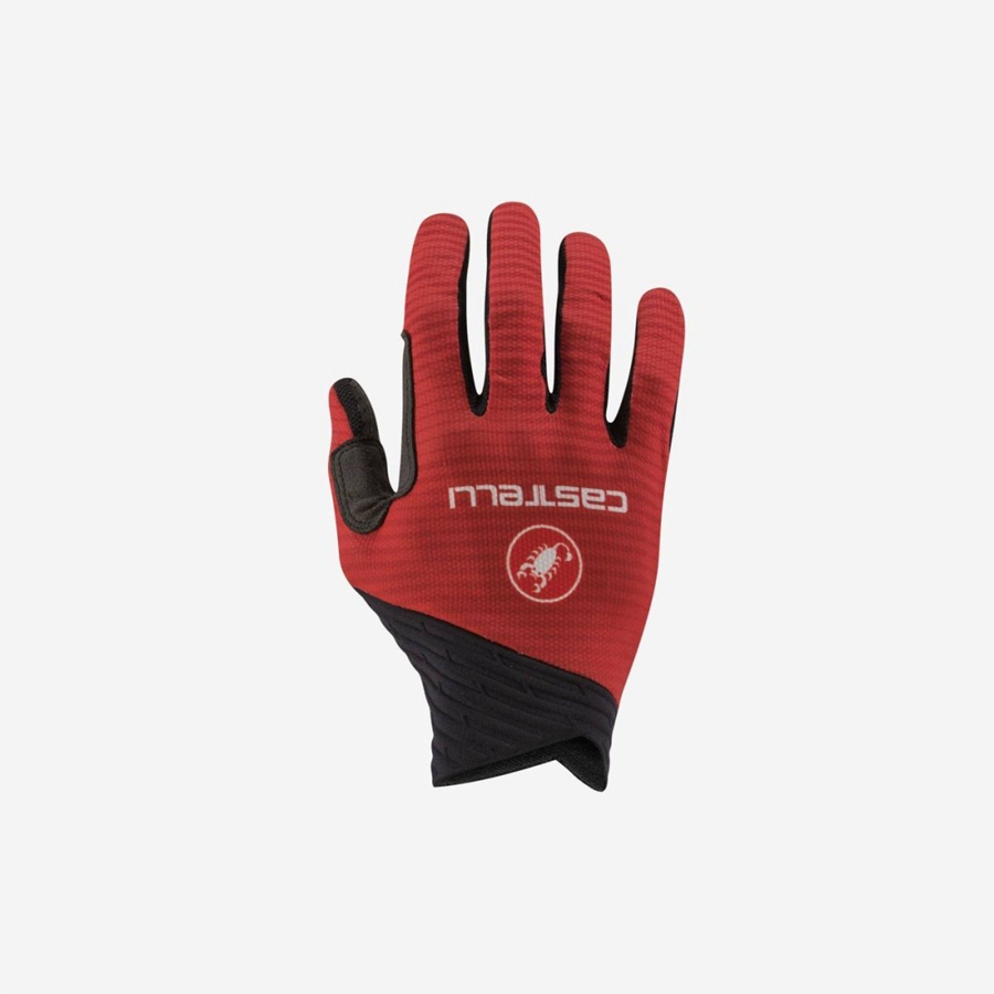 Guantes Castelli CW 6.1 UNLIMITED Hombre Rojos | 269378-TJU