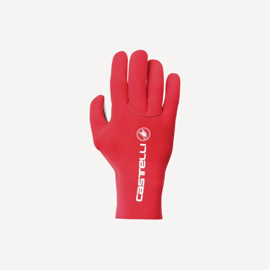 Guantes Castelli DILUVIO C Hombre Rojos | 029761-XSY