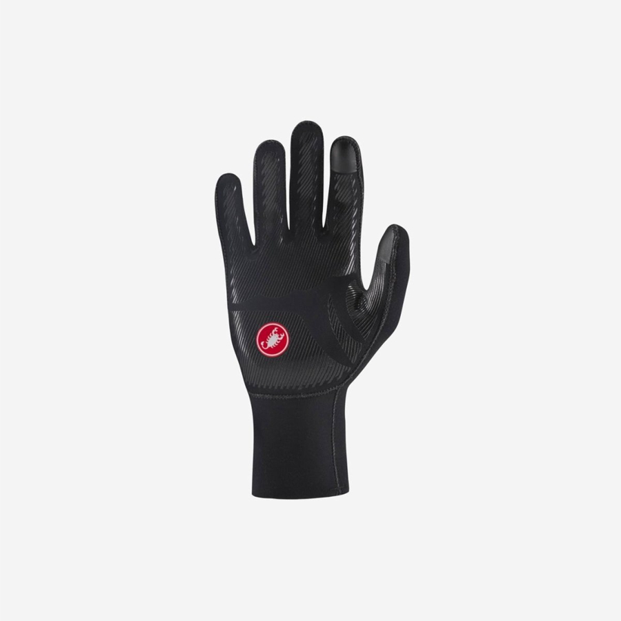 Guantes Castelli DILUVIO ONE Hombre Negros | 076342-YGE