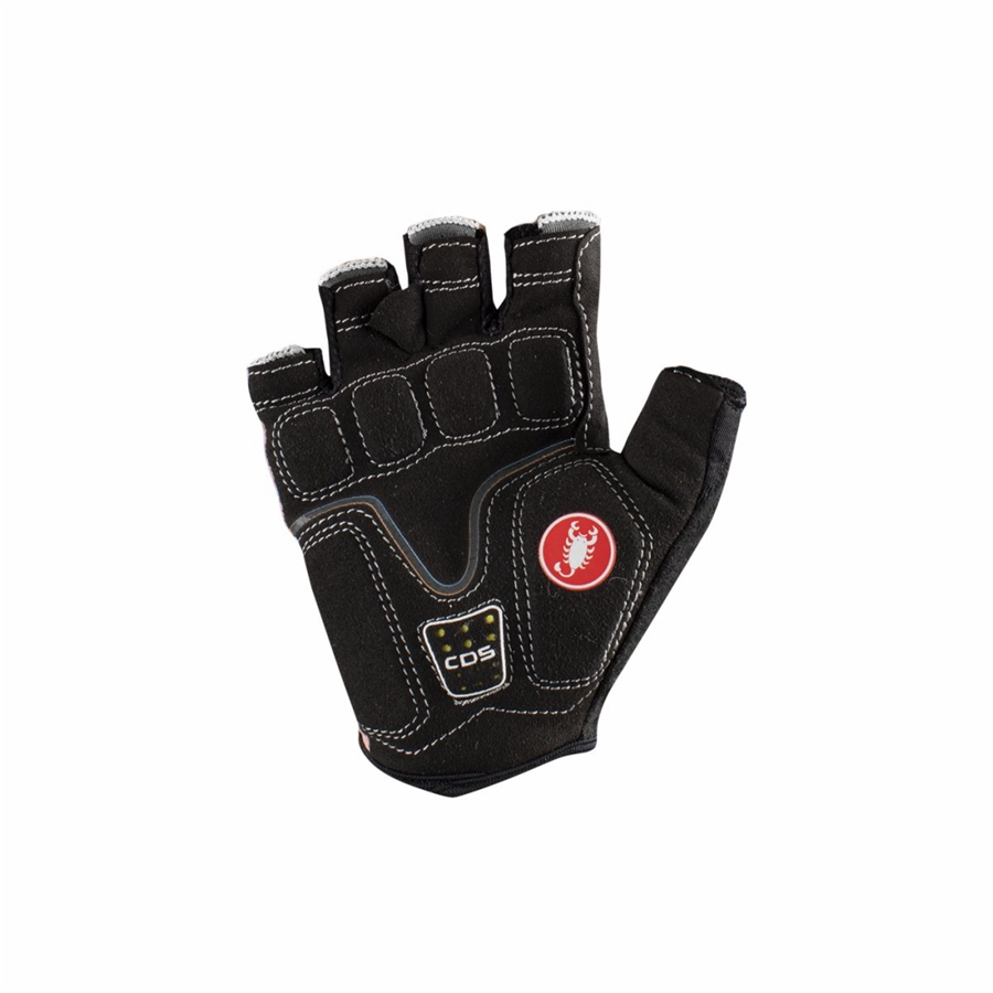 Guantes Castelli DOLCISSIMA 2 W Mujer Blancos Grises Oscuro Plateados Grises | 954632-PUK