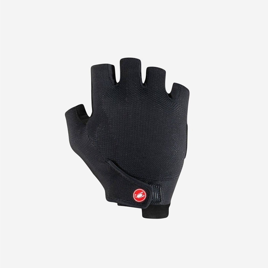 Guantes Castelli ENDURANCE W Mujer Negros | 573809-OBU