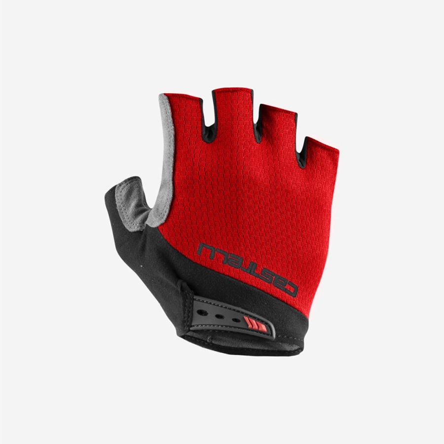 Guantes Castelli ENTRATA V Hombre Rojos | 690175-FON