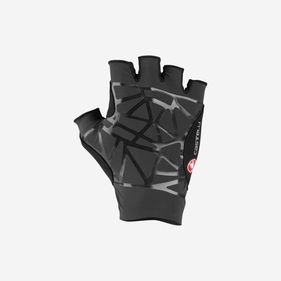 Guantes Castelli ICON RACE Hombre Negros | 630952-MOS