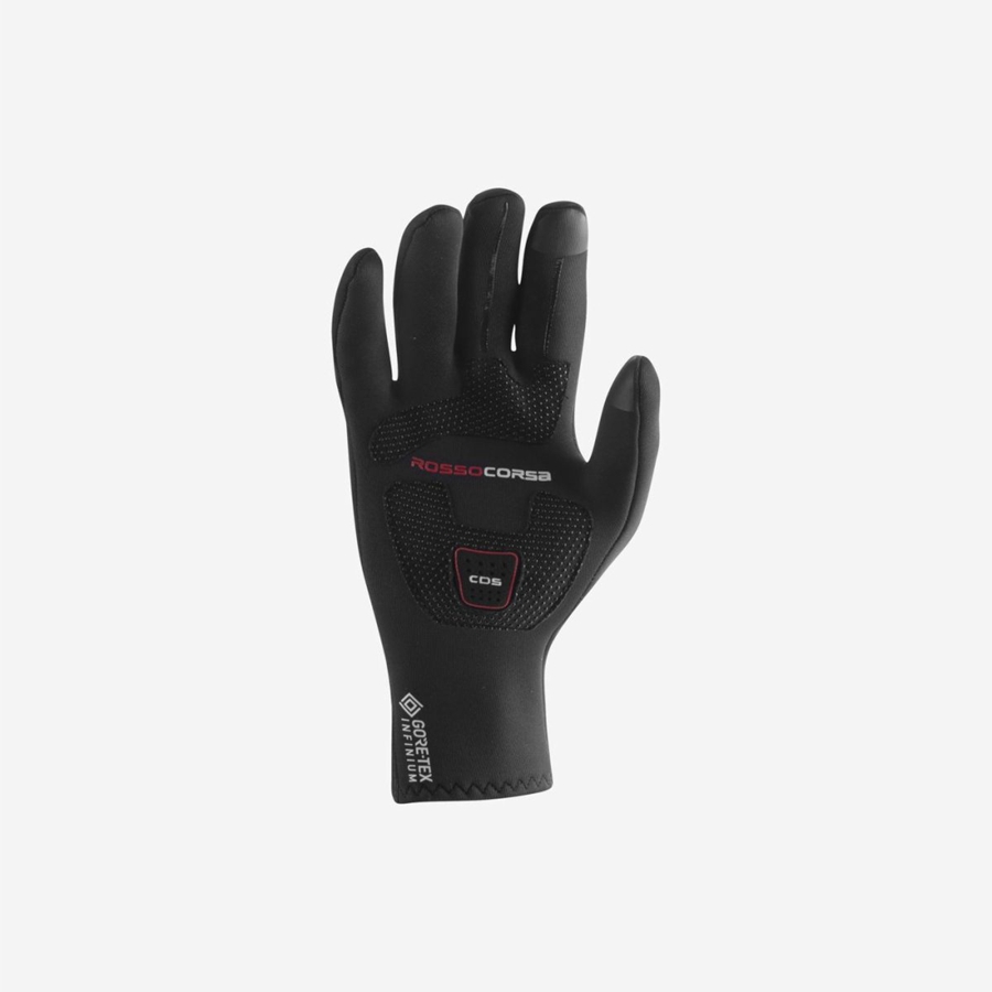 Guantes Castelli PERFETTO MAX Hombre Negros | 079451-CYP