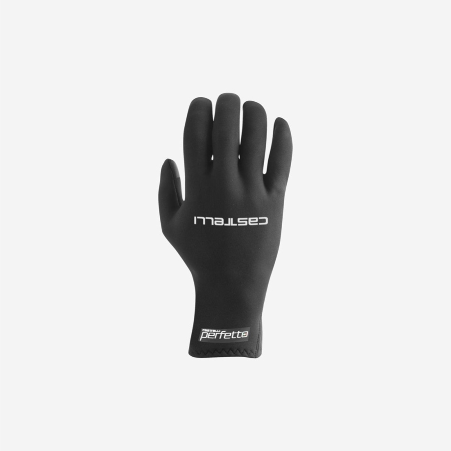 Guantes Castelli PERFETTO MAX Hombre Negros | 079451-CYP