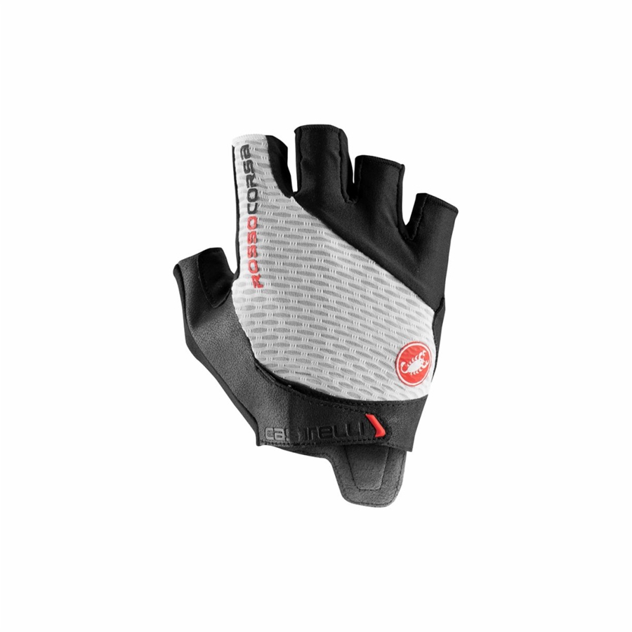 Guantes Castelli ROSSO CORSA PRO V Hombre Blancos | 923064-FTM