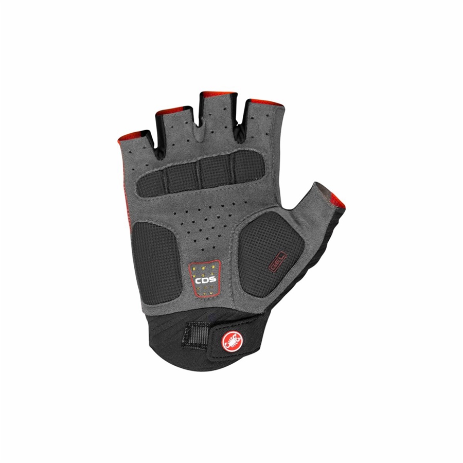 Guantes Castelli ROUBAIX GEL 2 Mujer Rojos | 372104-TRE