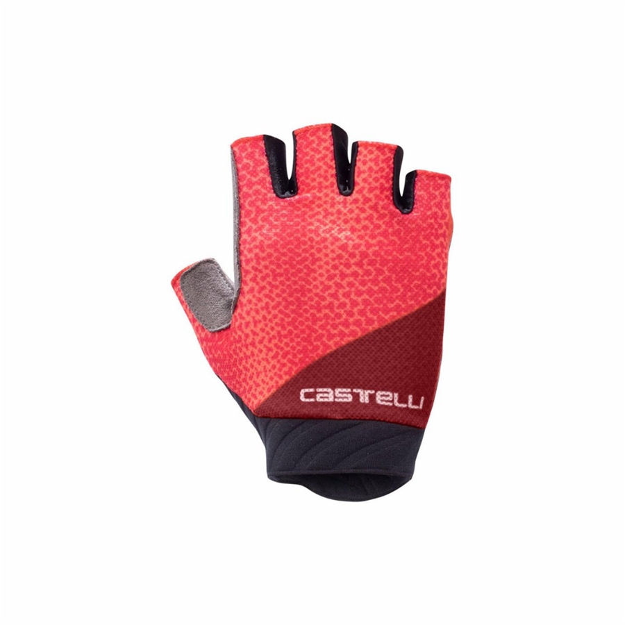 Guantes Castelli ROUBAIX GEL 2 Mujer Rosas | 159863-MCG