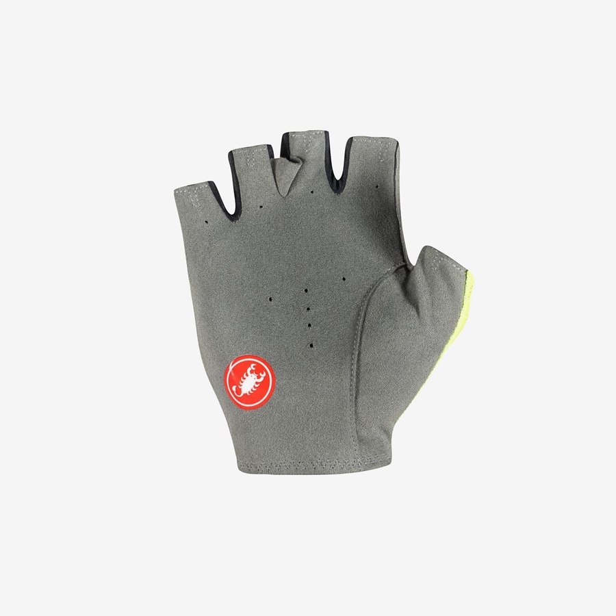 Guantes Castelli SUPERLEGGERA SUMMER. Hombre Verdes Claro | 102849-RCG