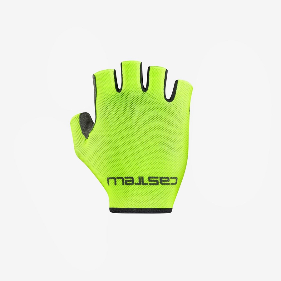 Guantes Castelli SUPERLEGGERA SUMMER. Hombre Verdes Claro | 102849-RCG