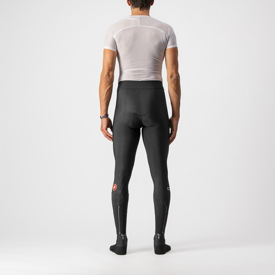 Leggins Castelli ENTRATA Hombre Negros | 107483-ADH