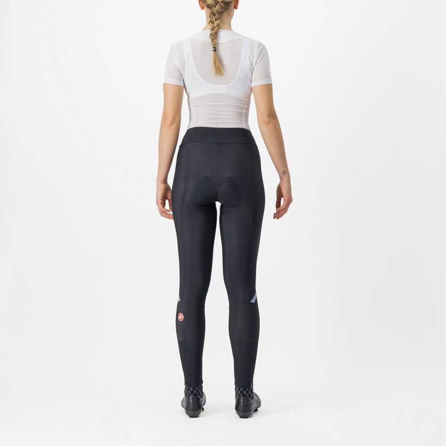 Leggins Castelli ENTRATA W Mujer Negros | 298763-MUQ