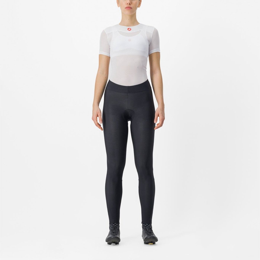 Leggins Castelli ENTRATA W Mujer Negros | 298763-MUQ