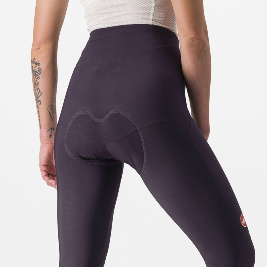 Leggins Castelli SORPASSO RoS W Mujer Plateados | 594320-EMW