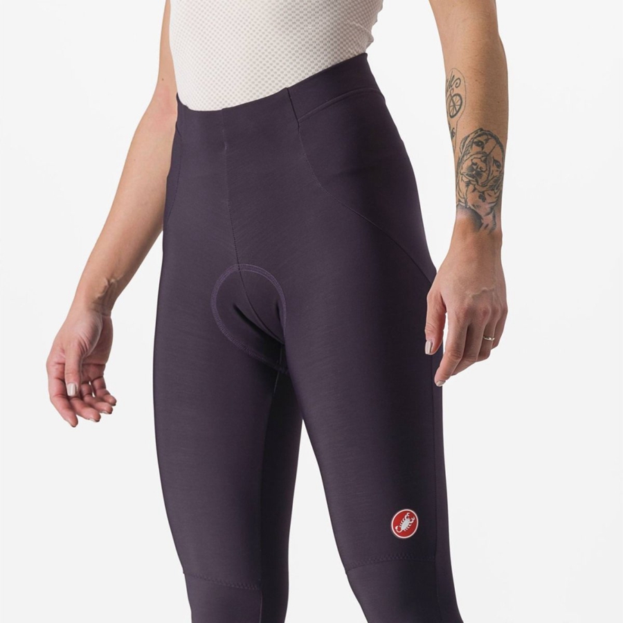 Leggins Castelli SORPASSO RoS W Mujer Plateados | 594320-EMW