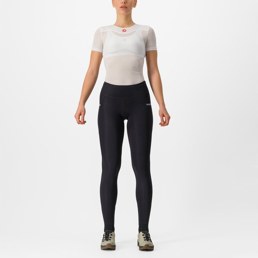 Leggins Castelli UNLIMITED TRAIL W Mujer Negros | 923684-CLW