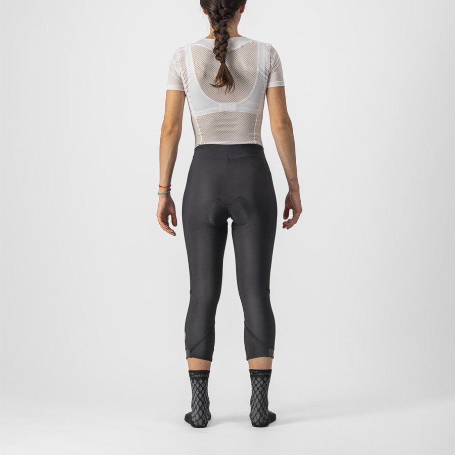 Leggins Castelli VELOCISSIMA THERMAL KNICKER Mujer Negros Negros | 654203-YIH