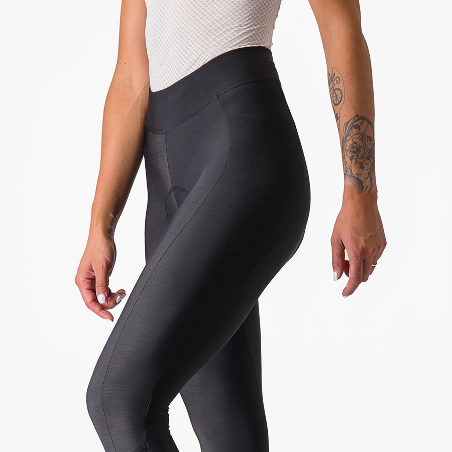 Leggins Castelli VELOCISSIMA THERMAL Mujer Negros Negros | 306915-BEZ