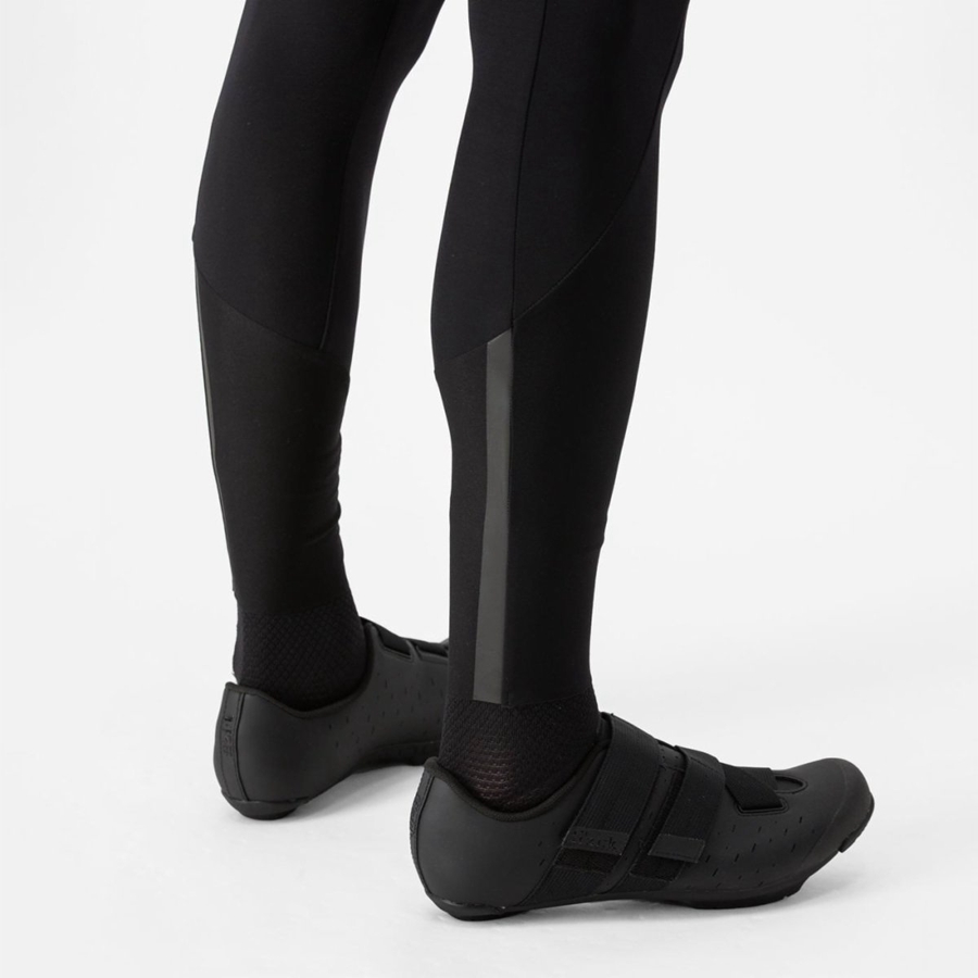 Medias Con Tirantes Castelli UNLIMITED TRAIL Hombre Negros | 923748-KSH