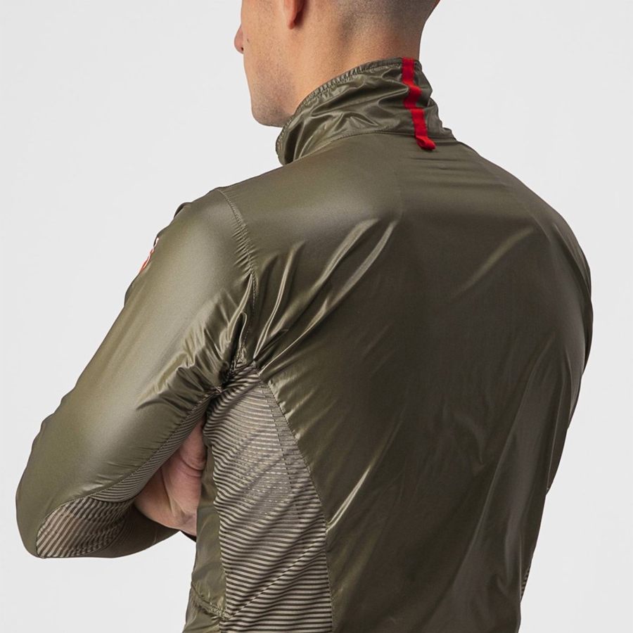 Proteccion Castelli ARIA SHELL Hombre Marrom | 914867-QZR