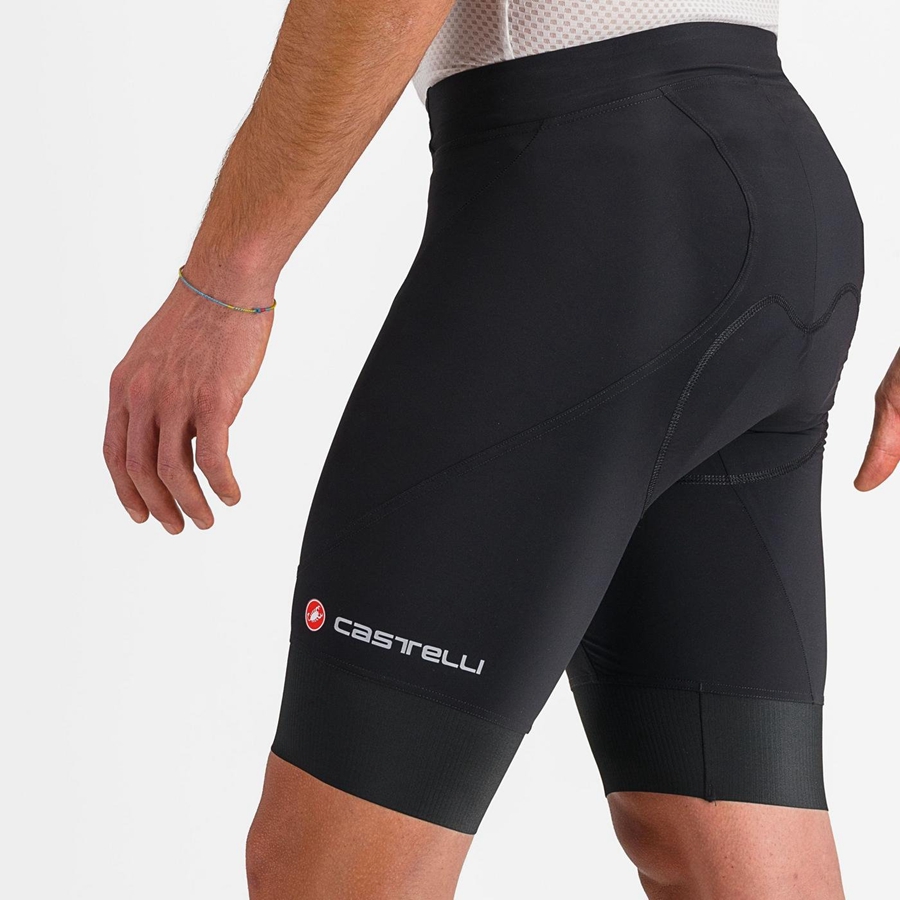 Short Castelli ENDURANCE 3 Hombre Negros | 650374-XCK