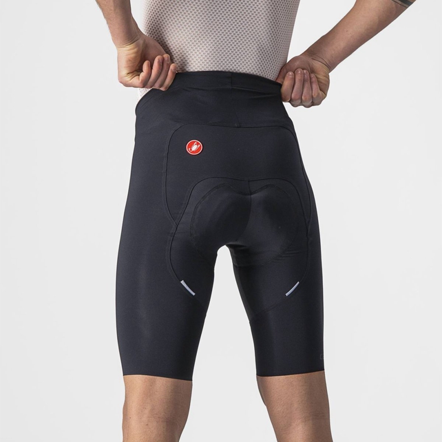 Short Castelli FREE AERO RC Hombre Negros | 307921-WOD