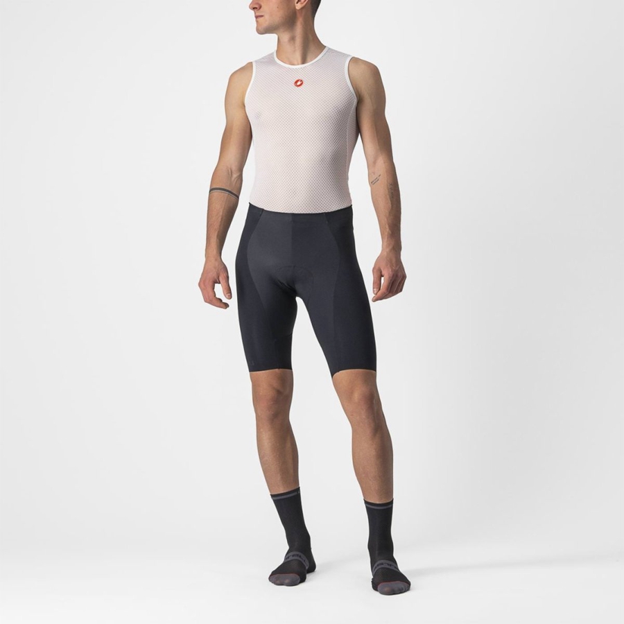 Short Castelli FREE AERO RC Hombre Negros | 307921-WOD