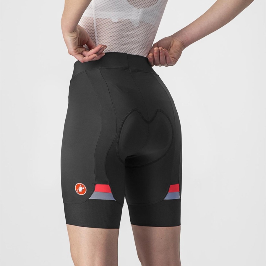 Short Castelli PRIMA Mujer Negros | 320615-ZTO