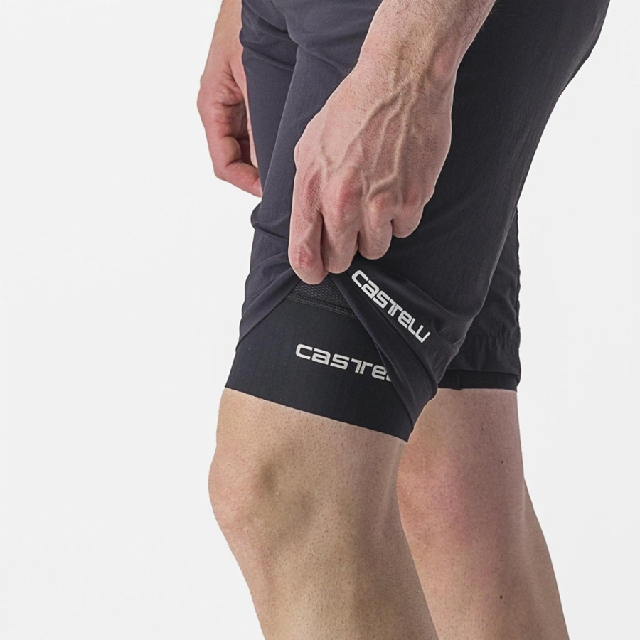 Short Castelli TRAIL LINER Hombre Negros | 513024-YTV