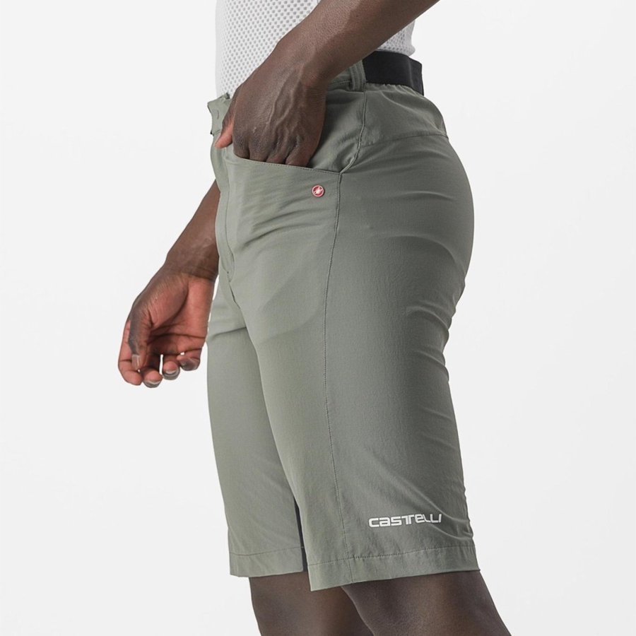 Short Castelli UNLIMITEDGY Hombre Grises | 194870-DSB