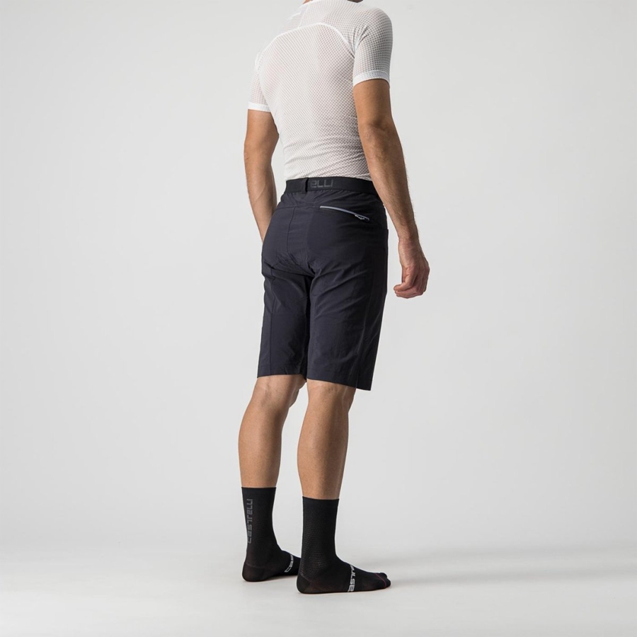 Short Castelli UNLIMITEDGY Hombre Negros | 709168-RGS