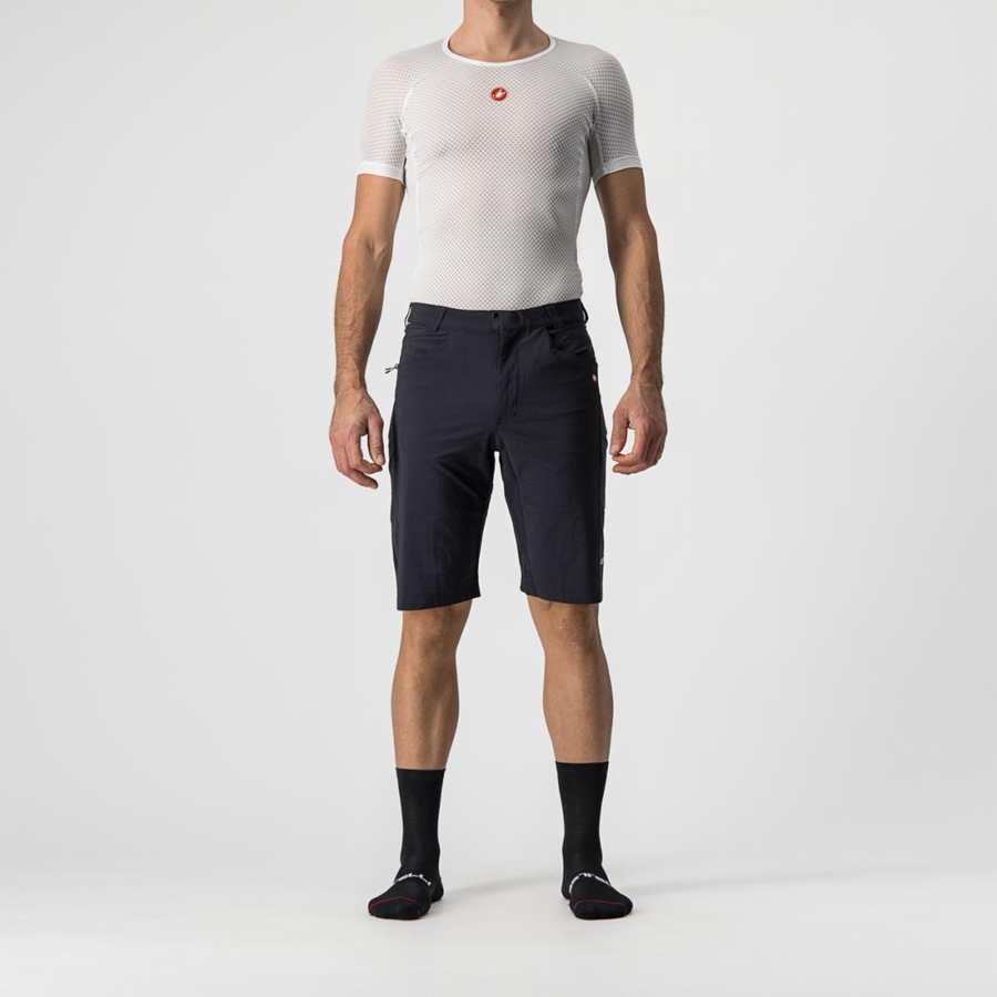 Short Castelli UNLIMITEDGY Hombre Negros | 709168-RGS