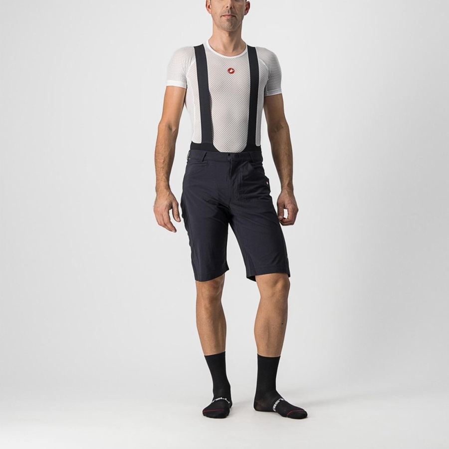 Short Castelli UNLIMITEDGY Hombre Negros | 709168-RGS