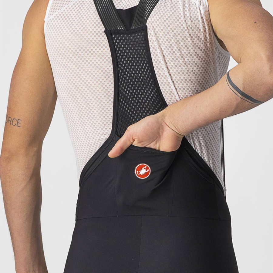 Short Castelli UNLIMITED ULTIMATE LINER Hombre Negros | 316527-QTO